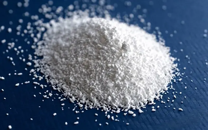 گرانول سفید کربنات سدیم سنگین (سودا اش سنگین) در بستهبندی صنعتی